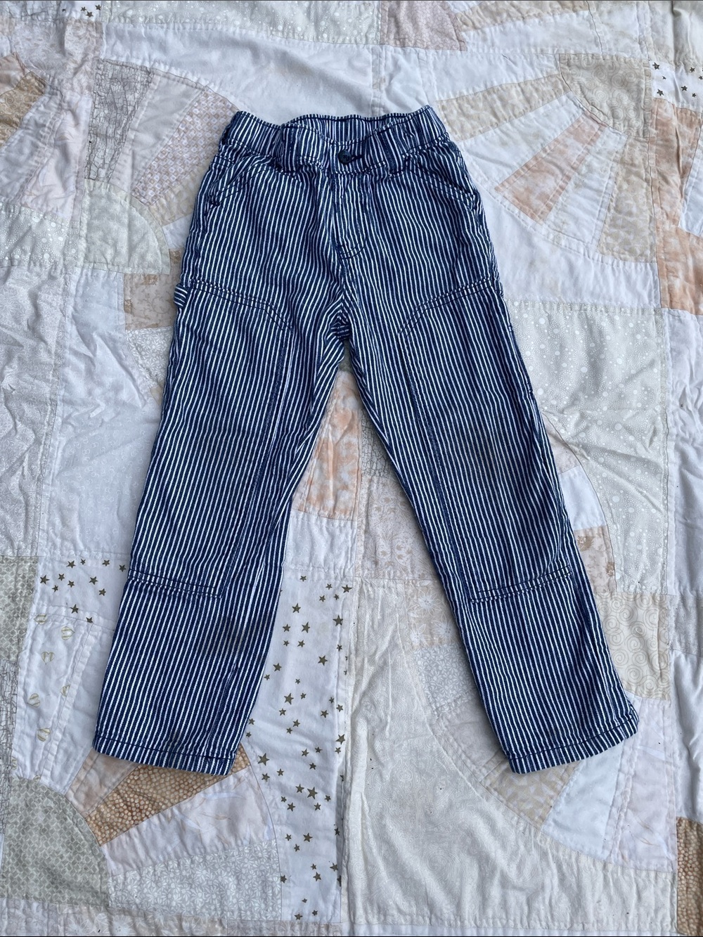 Kids Railroad Stripe Utility Pants